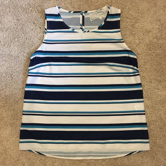 Pink Martini Track Stripe Nautical Tank Top - Picture 11 of 14